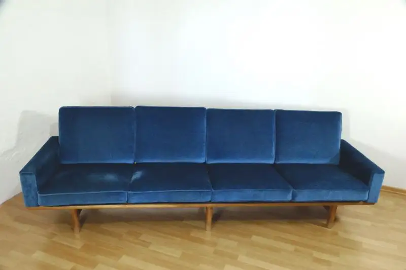 GETAMA 4-SITZER SOFA VON HANS JØRGEN WEGNER IN EICHE Modell 236/4 2