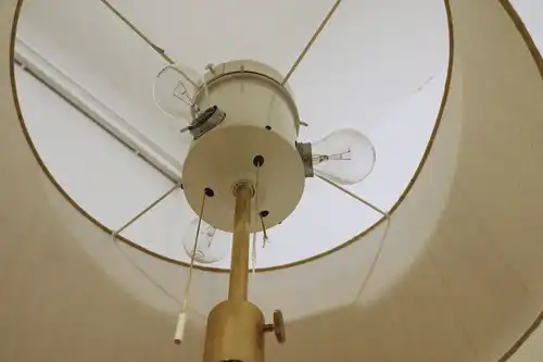 DRAHT STEHLAMPE VON VERNER PANTON FÜR FRITZ HANSEN 60er Jahre