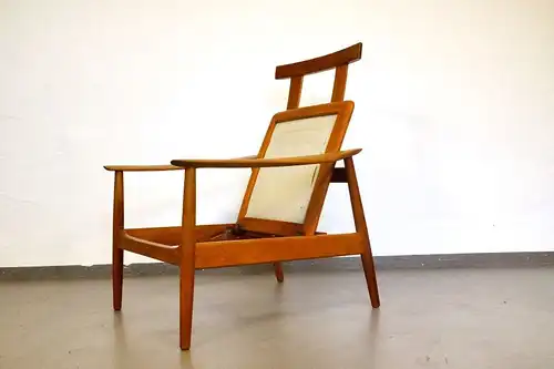 Teak Sessel Loungechair Arne Vodder für France & Son verstellbar #1 60er 70er