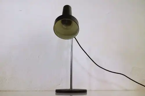 Mid Century Tischlampe Chrom verstellbar Büro Desk Lamp Vintage 60er 70er Jahre