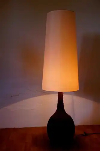 Stehleuchte Bodenlampe Keramik Danish Design Dänisch Vintage Lampe 60er 70er
