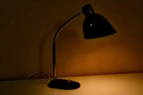 Bauhaus Schreibtischlampe ähnl Kaiser Idell 50er Jahre Vintagelampe Bürolampe Tischlampe