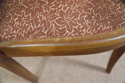 Art Deco Armlehnenstuhl Schreibtisch Stuhl Sessel Federkern 30er, 40er