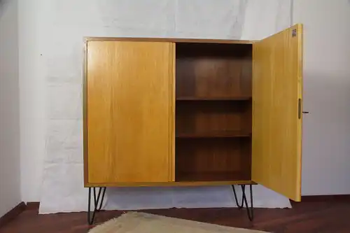 Vintage Schrank von WK Möbel mit Hairpin Legs 50er Jahre Georg Satink