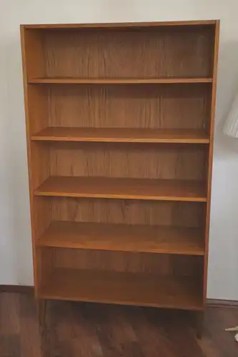 Teak Regal Bücherregal Denmark Mid Century Teakholz 60er Vintage