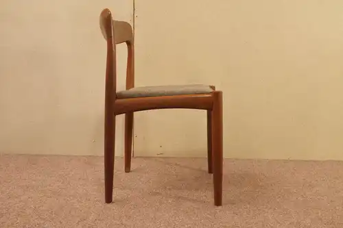 Mid Century Teak Polsterstuhl Stuhl H.W. Klein für Bramin, Denmark. 60er Jahre