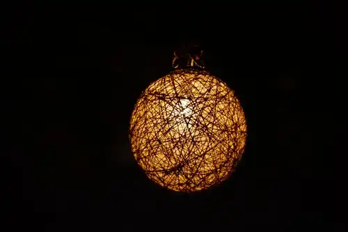 Kult Kordellampe Ball Kugel Schweden Lampe Danish Design 60er 70er Jahre