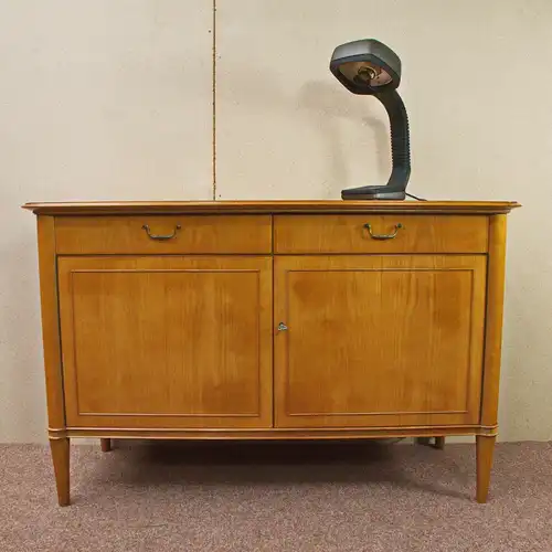 Kirschbaum sideboard anrichte schrank echtholz furnier schubladen 50er Jahre
