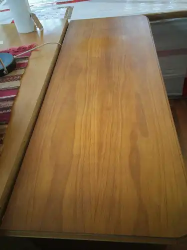 Kirschbaum sideboard anrichte schrank echtholz furnier schubladen 50er Jahre