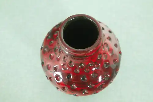 Fratelli fanciullacci alla moda 781/90 keramik strawberry vase erdbeer 60er