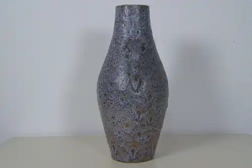 Kunsttöpferei unterfang ktu fat lava vase krugvase krug schlangenhaut 60er jahre