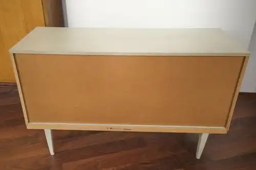 Pop art kommode 6 schubladen weiss grün sideboard lowboard 60er 70er jahre