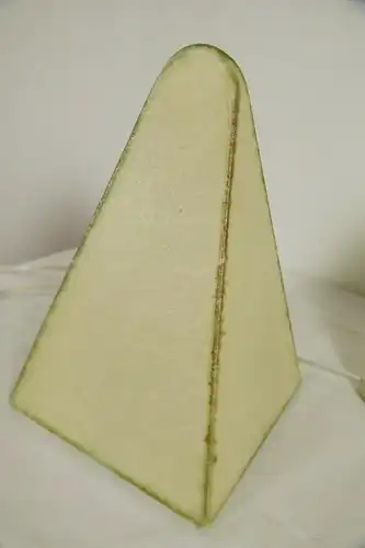 Fritz wauer für goldkant cocoon lampe castiglioni stil pyramide form 60er jahre