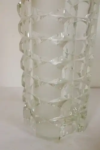 Driburg kristall kristallvase kristallglas vase 60er 70er jahre space age ära