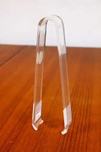 Guzzini italy 24x acrylglas acryl eiszange plastikzange  neu und verpackt 60er