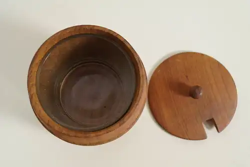 Teak fässchen faß mit glas senf honig marmelade wohl dänemark midcentury 60er