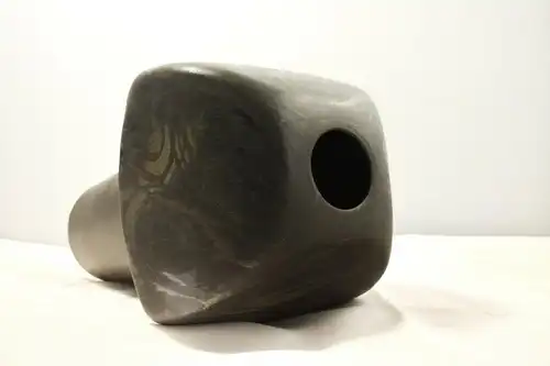 70er jahre ruscha art vase M. 94 echte handarbeit tischvase keramikvase selten