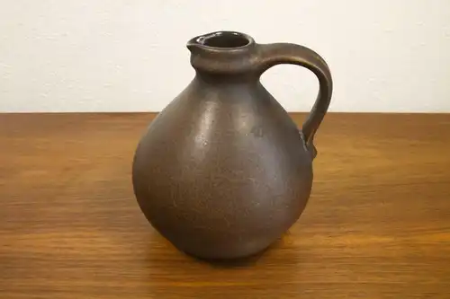 Midcentury keramikvase vase braune keramik 203/15 handarbeit JLK danish 60er