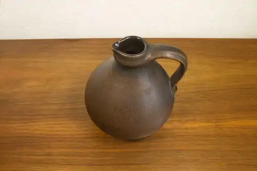 Midcentury keramikvase vase braune keramik 203/15 handarbeit JLK danish 60er