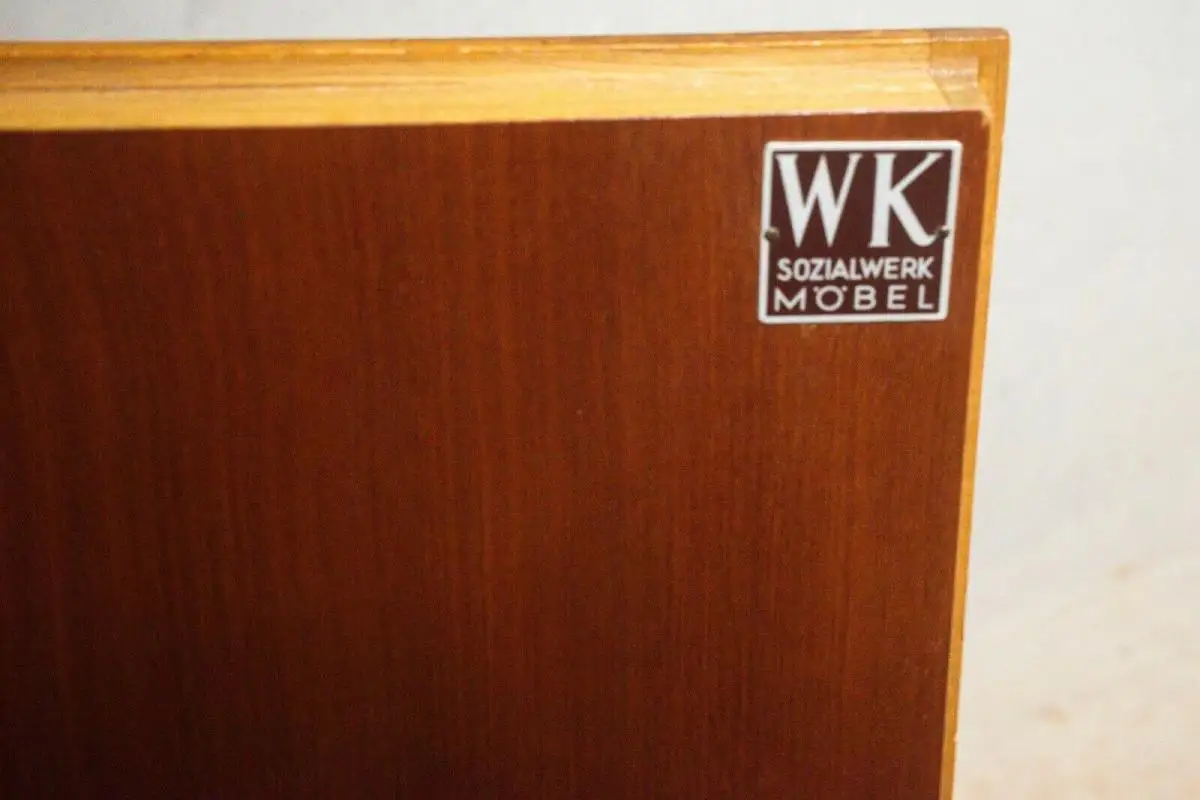 Vintage Eckschrank 78 cm Otto Beringer für WK Sozialwerk Möbel WKS 5 1958 50er 10