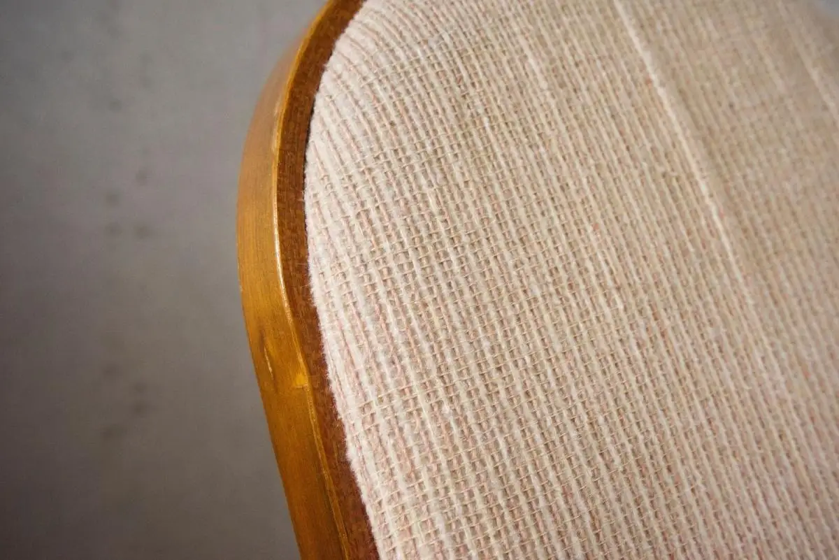 Vintage Schaukelstuhl, gebogenes Holz, im Stil von Thonet | 60er Jahre 9
