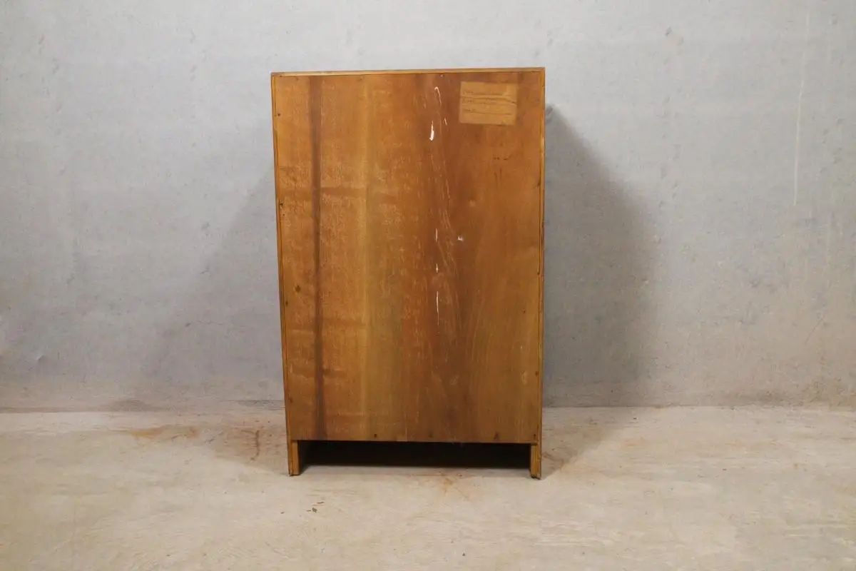 Kleines Mid Century Regal aus Anbauprogramm WK Möbel, Nussbaum, WKS 5 | 50er Jah 3