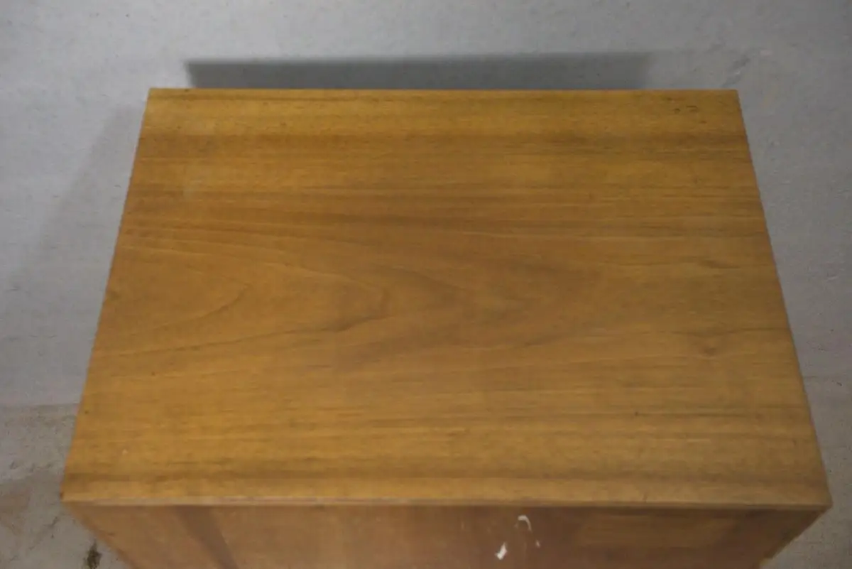 Kleines Mid Century Regal aus Anbauprogramm WK Möbel, Nussbaum, WKS 5 | 50er Jah 5