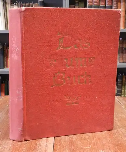 Flume, Rudolf: Das Flume-Buch, 1887-1937. Das Haus des Uhrmachers Berlin Wallstrasse. 2 Bände cplt. in einem Buch. Band 1: Abschnitte 1-3, Band 2: Abschnitt 4 & 5.