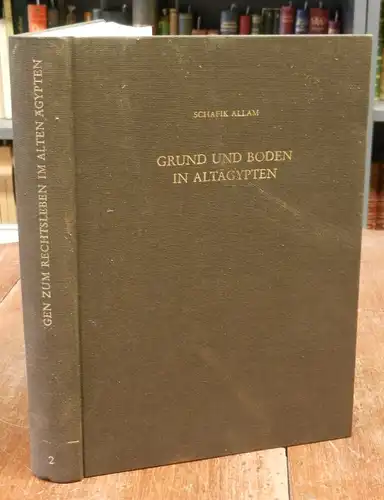 Allam, Schafik (Hg.): Grund und Boden in Altägypten (rechtliche und sozio-ökonomische Verhältnisse). Akten des internationalen Symposions Tübingen 18.-20. Juni 1990.