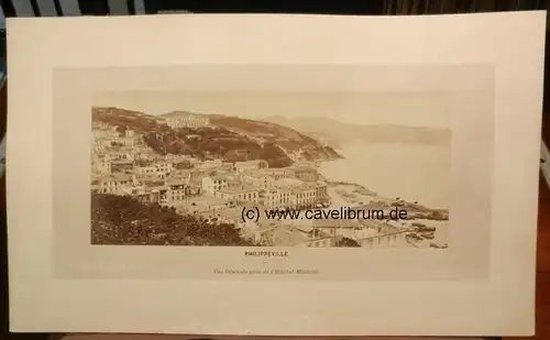 Algérie / Algeria / Algerien - Neurdein, E. (Etienne): Philippeville (Skikda). Vue Générale prise de l&#039;Hospital Militaire. Vues panoramique, No. 417. / Philippeville (Skikda). General...