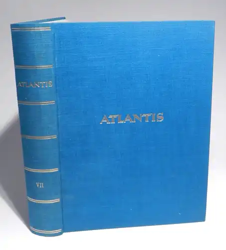 Hürlimann, Martin (Herausgeber): Atlantis. Länder - Völker - Reisen. 7. Jahrgang, Heft 1-12 cplt. in einem Band.