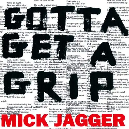 Mick Jagger Gotta Get A Grip / England Lost (Limited-Edition) Maxi-Single 12" LP Neu