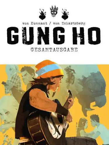 Benjamin von Eckartsberg: Gung Ho Gesamtausgabe Comic Buch Neu Sammlerstück