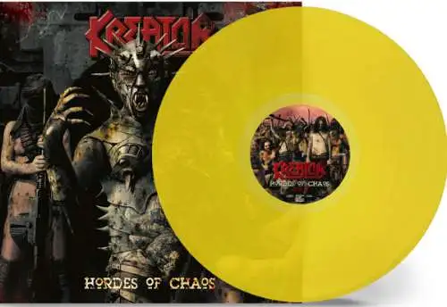 Kreator - Hordes of Chaos Vinyl LP yellow Neu