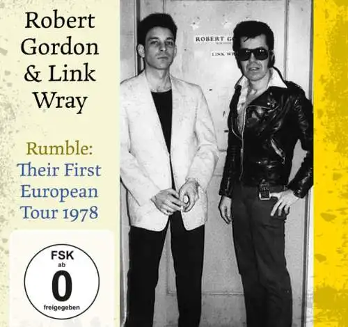 Robert Gordon & Link Wray: Rumble: Their First European Tour 1978 CD + DVD Neu