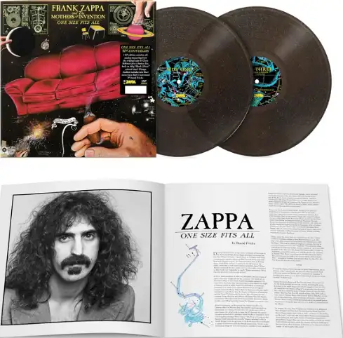 Frank Zappa: One Size Fits All (180g) (Limited Edition) (Black Glitter Vinyl) 2 LPs Neu