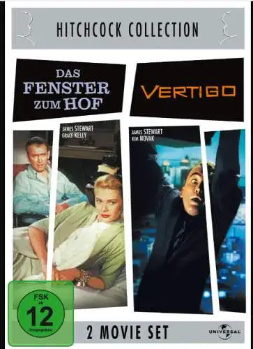 Alfred Hitchcock: Das Fenster zum Hof / Vertigo 2 DVDs Neu