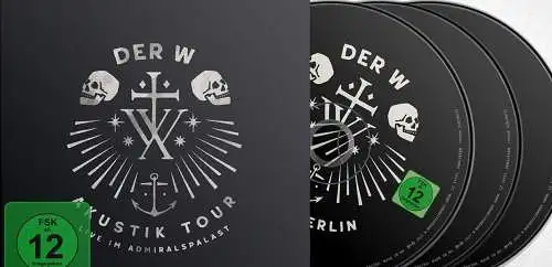 Der W: Akustik Tour - Live im Admiralspalast auf 2 CDs und 1 Blu-ray Disc Neu