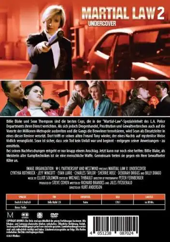 Material Law 2 - Undercover DVD Neu