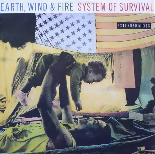 Earth Wind & Fire - System of survival (1987) Vinyl 12" Maxi Single