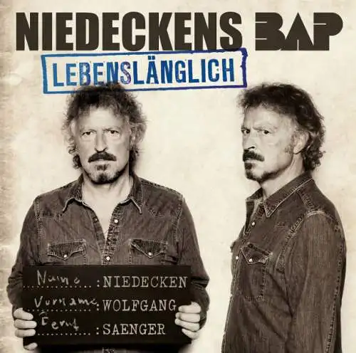 Niedeckens BAP Lebenslänglich CD Neu