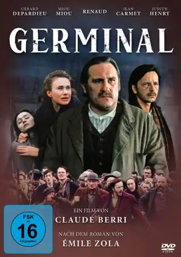 Germinal DVD Gerald Depardieu Neu
