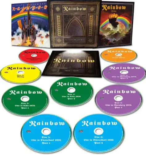 Rainbow: The Temple Of The King: Rainbow 1975 – 1976 (Deluxe Edition) 9 CDs Neu