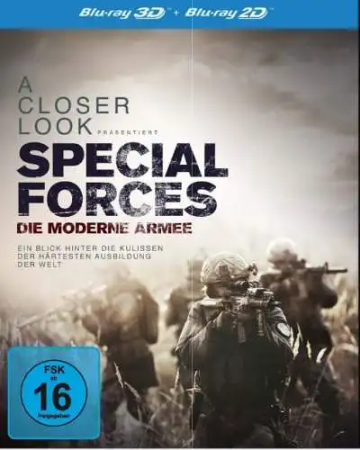 Special Forces - Die moderne Armee (3D Blu-ray) Neu