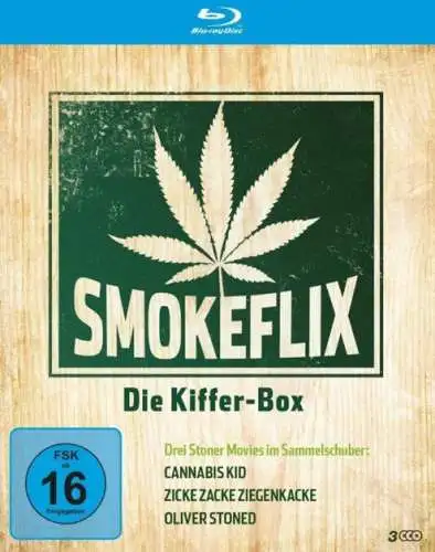 Smokeflix - Die Kiffer-Box (Blu-ray) Film Box Neu