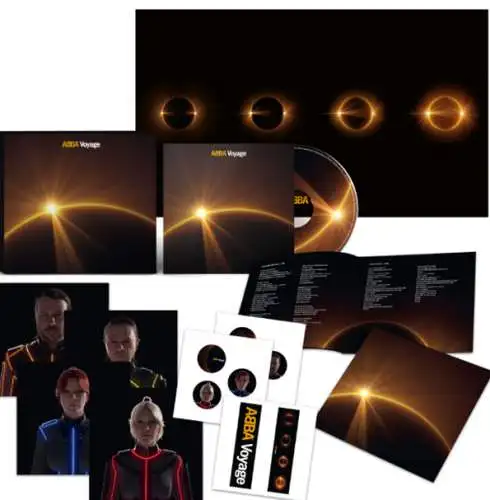 Abba Voyage (Limited CD Box + Artcards & Stickers) Fan Package Neu