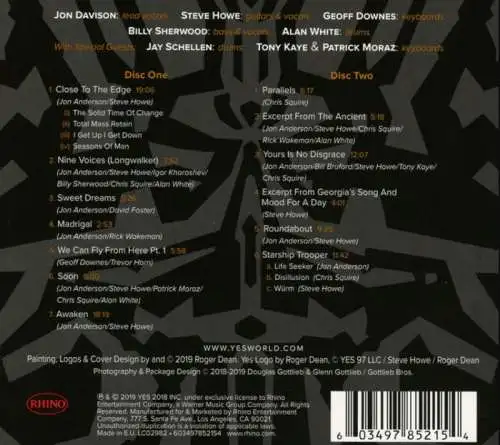 YES - Yes 50 Live - Doppel-CD Neu