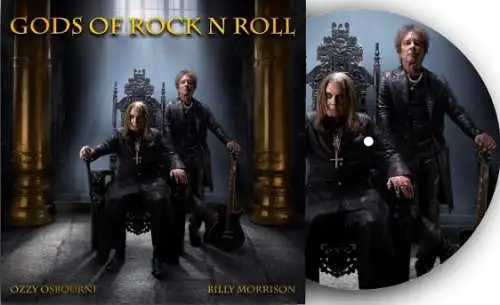 Billy Morrison & Ozzy Osbourne: Gods Of Rock N Roll (Picture Disc) auf Single 12" Vinyl Maxi LP Neu
