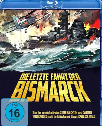 Die letzte Fahrt der Bismarck (Blu-ray) Film Neu