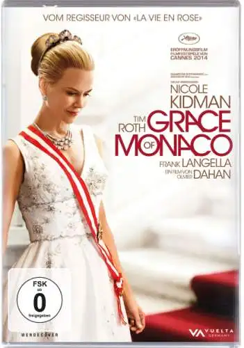 Grace of Monaco DVD Nicole Kidman Neu